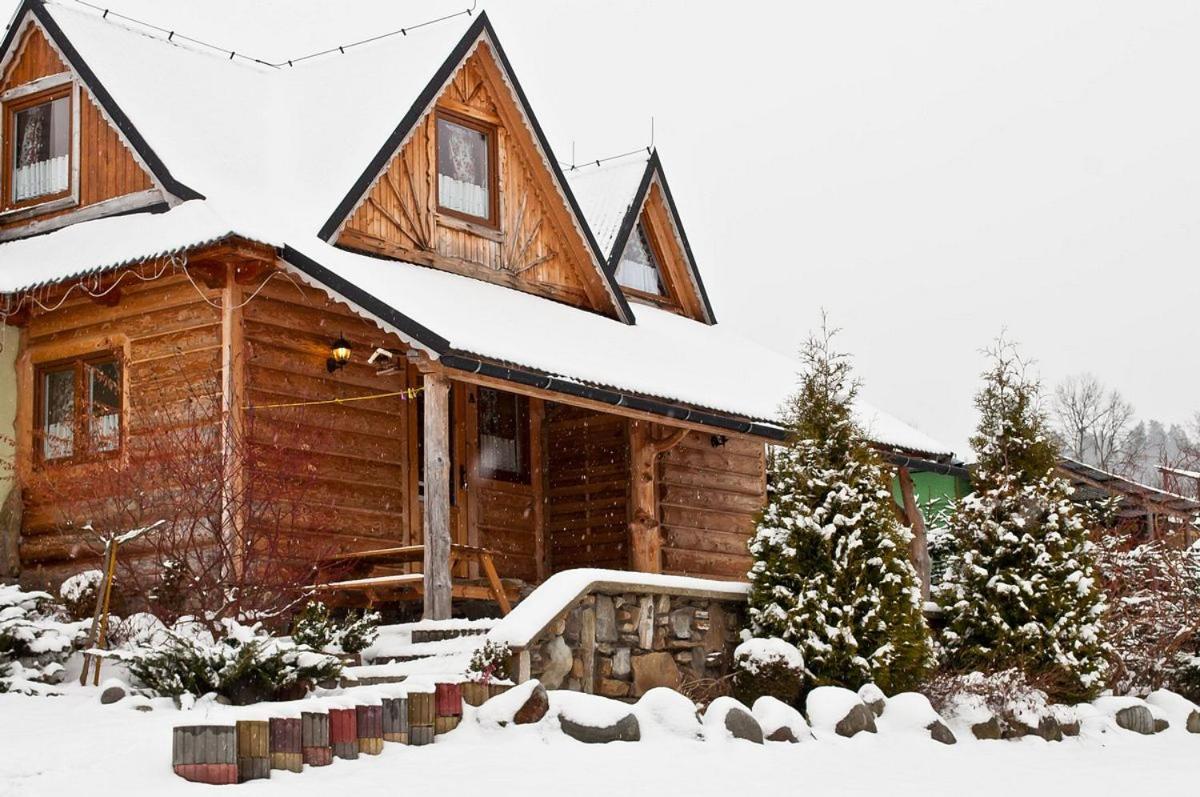 Ferienwohnung Chatka U Staszka Ciche Małe Exterior foto