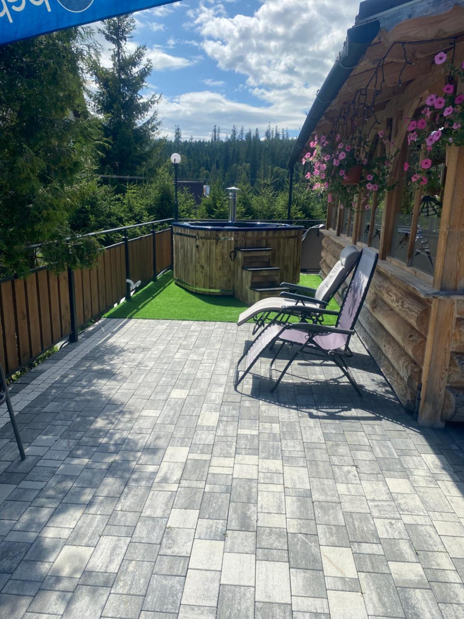 Ferienwohnung Chatka U Staszka Ciche Małe Exterior foto